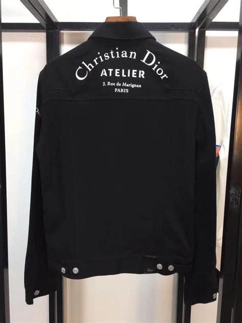 mens christian dior jacket|christian dior atelier denim jacket.